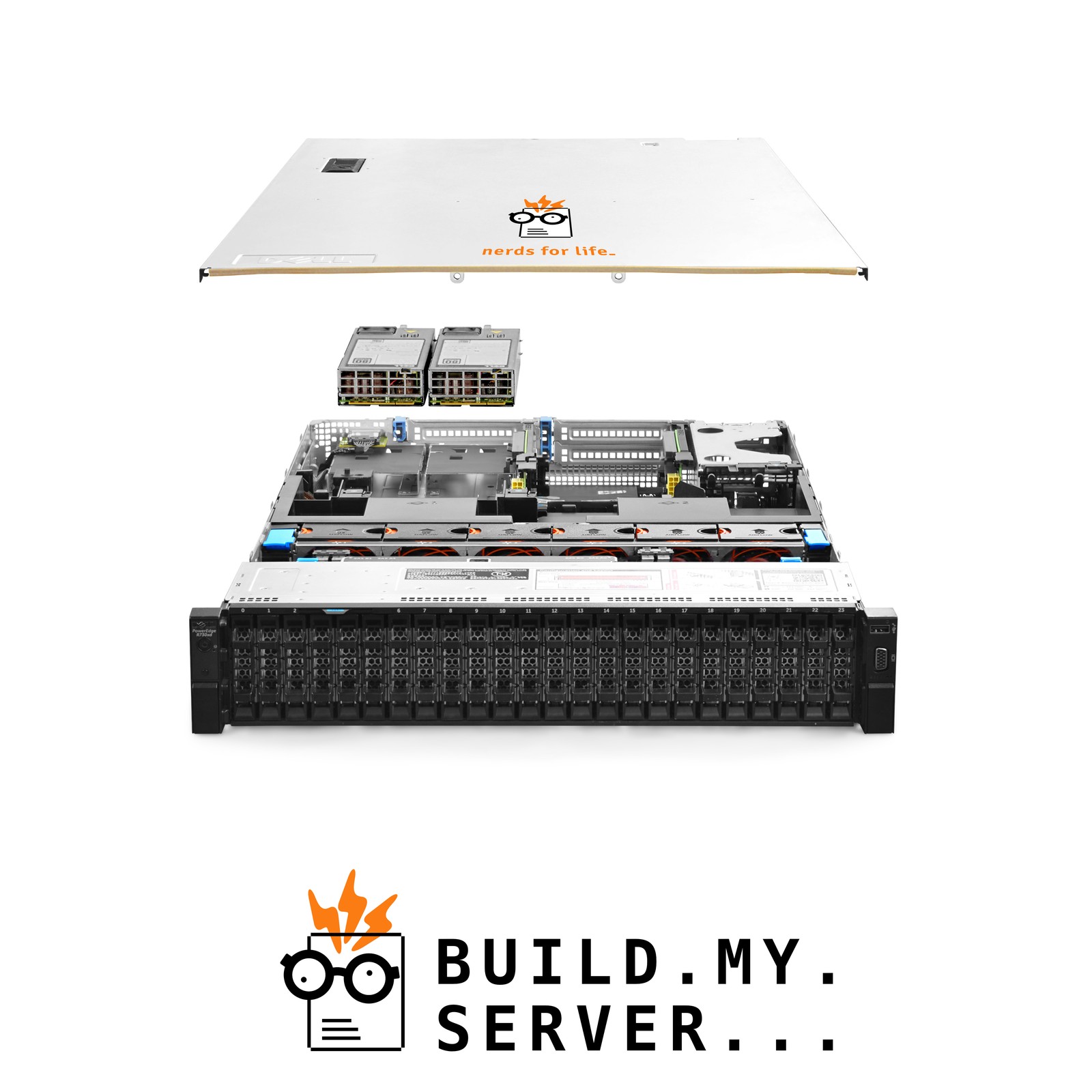 Dell PowerEdge R730xd 24-Bay SFF Server E5-2690v4 2.60Ghz 14-Core 128GB RAM Host