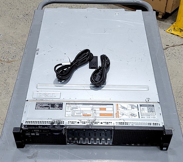 DELL POWEREDGE R730 8×2.5″ Server INTEL XEON E5-2630L 1.80GHZ 8GB SEE NOTES