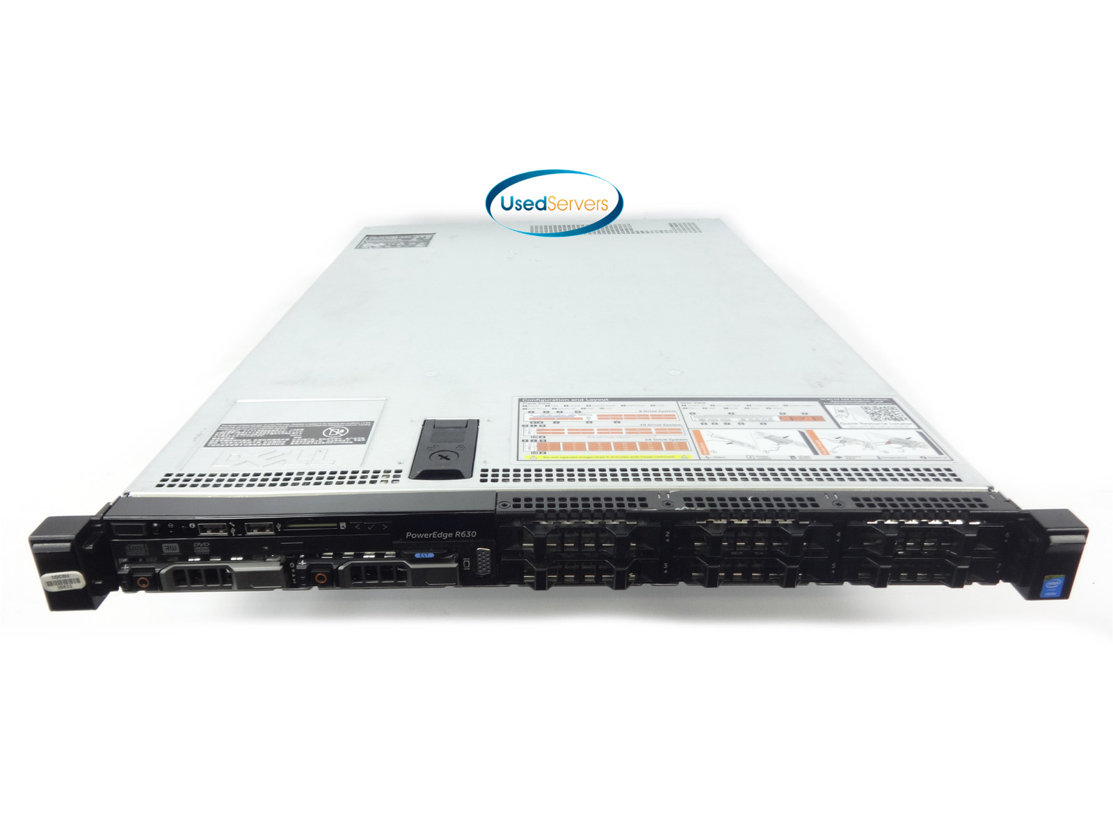 Dell Poweredge R630 8x 2.5(SFF) 64GB 2133 2xE5-2637V3 3.5ghz=8Cores 2x 120GB SAT