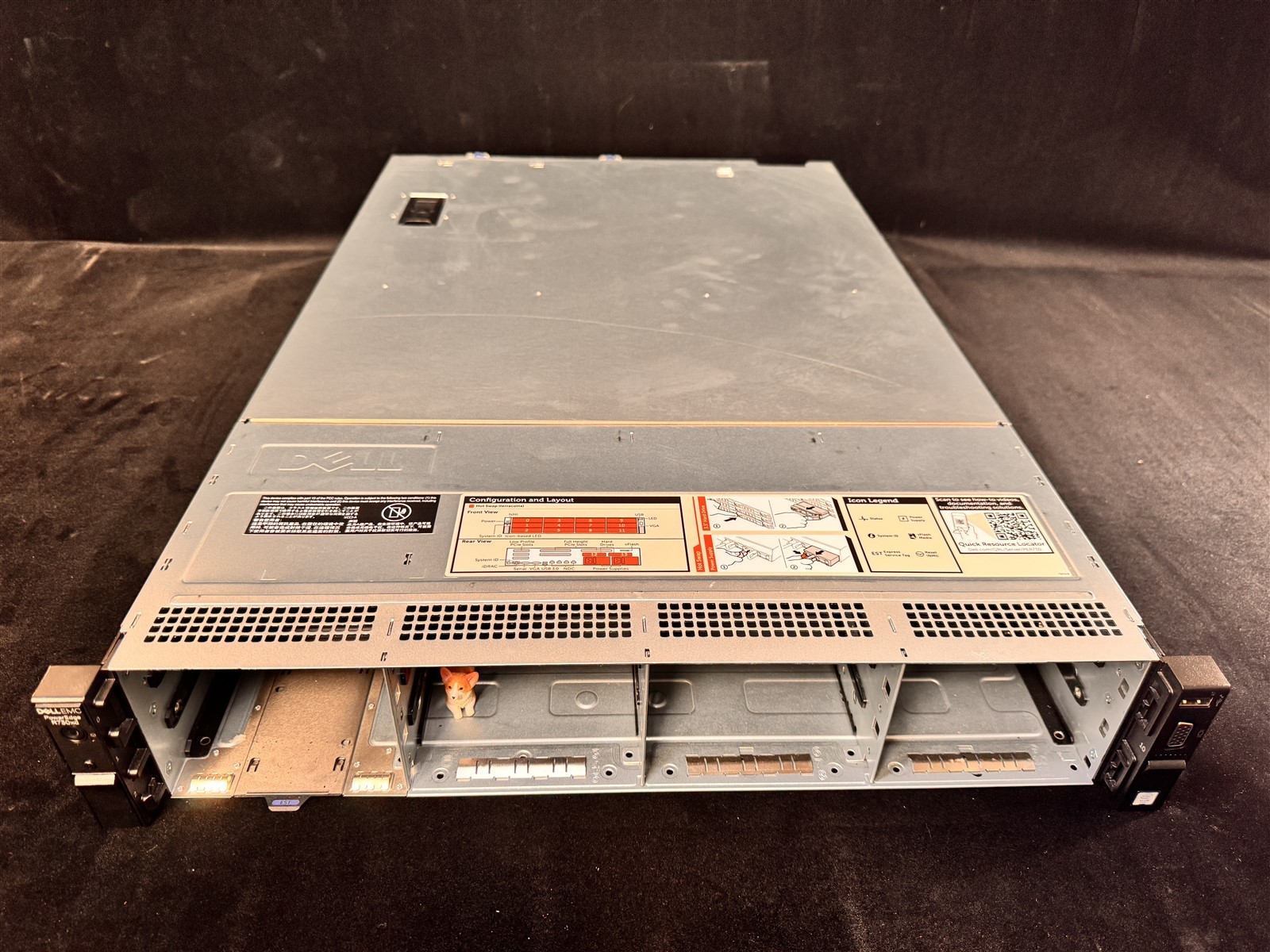 DELL POWEREDGE R730xd 12LFF 2x 12 CORE E5-2650V4 2.2GHz H730P 2x PSU NO RAM HDD