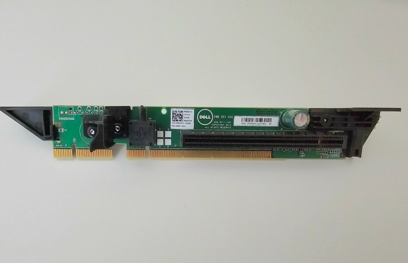Dell PowerEdge R630 3x PCIe x16 Riser 3 Card – NG4V5