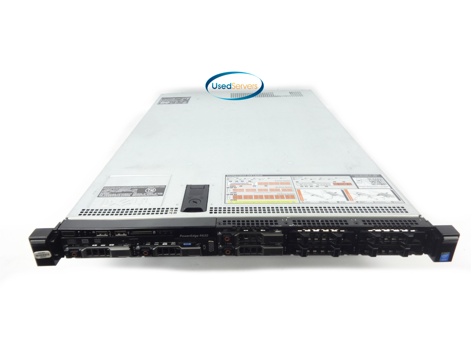 Dell Poweredge R630 8x 2.5(SFF) 128GB 2133 2xE5-2637V3 3.5ghz=8Cores 4x HD TRAY