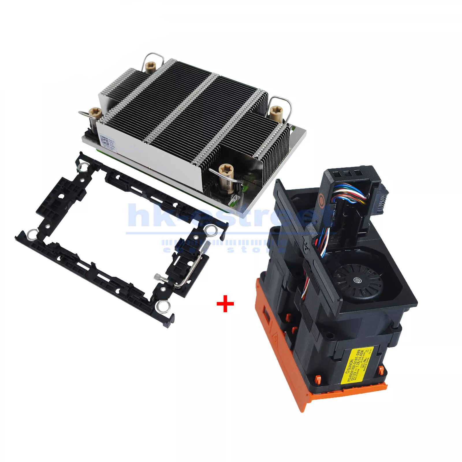 Dell PowerEdge R650 Server 1U Heatsink with CPU Cooling Fan VH8RK 9H9WG
