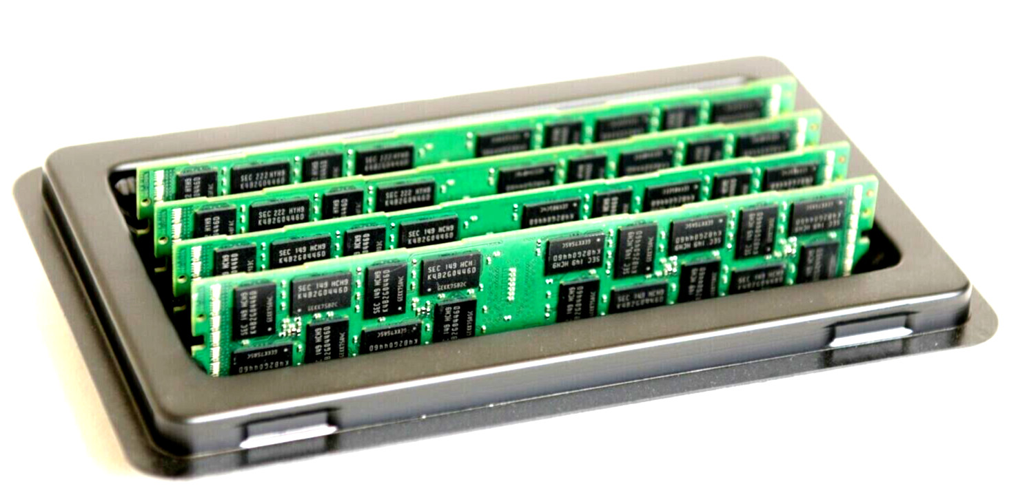 128GB (4x32GB) PC4-21300V-R DDR4 ECC Reg Tower Memory for Dell PowerEdge T440