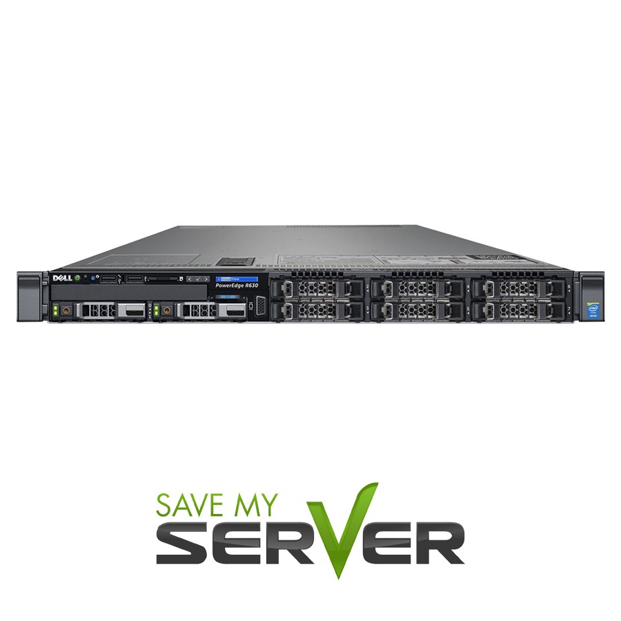 Dell PowerEdge R630 Server | 2x E5-2670 V3 = 24 Cores | 32GB | H730 | 2x 1.2TB