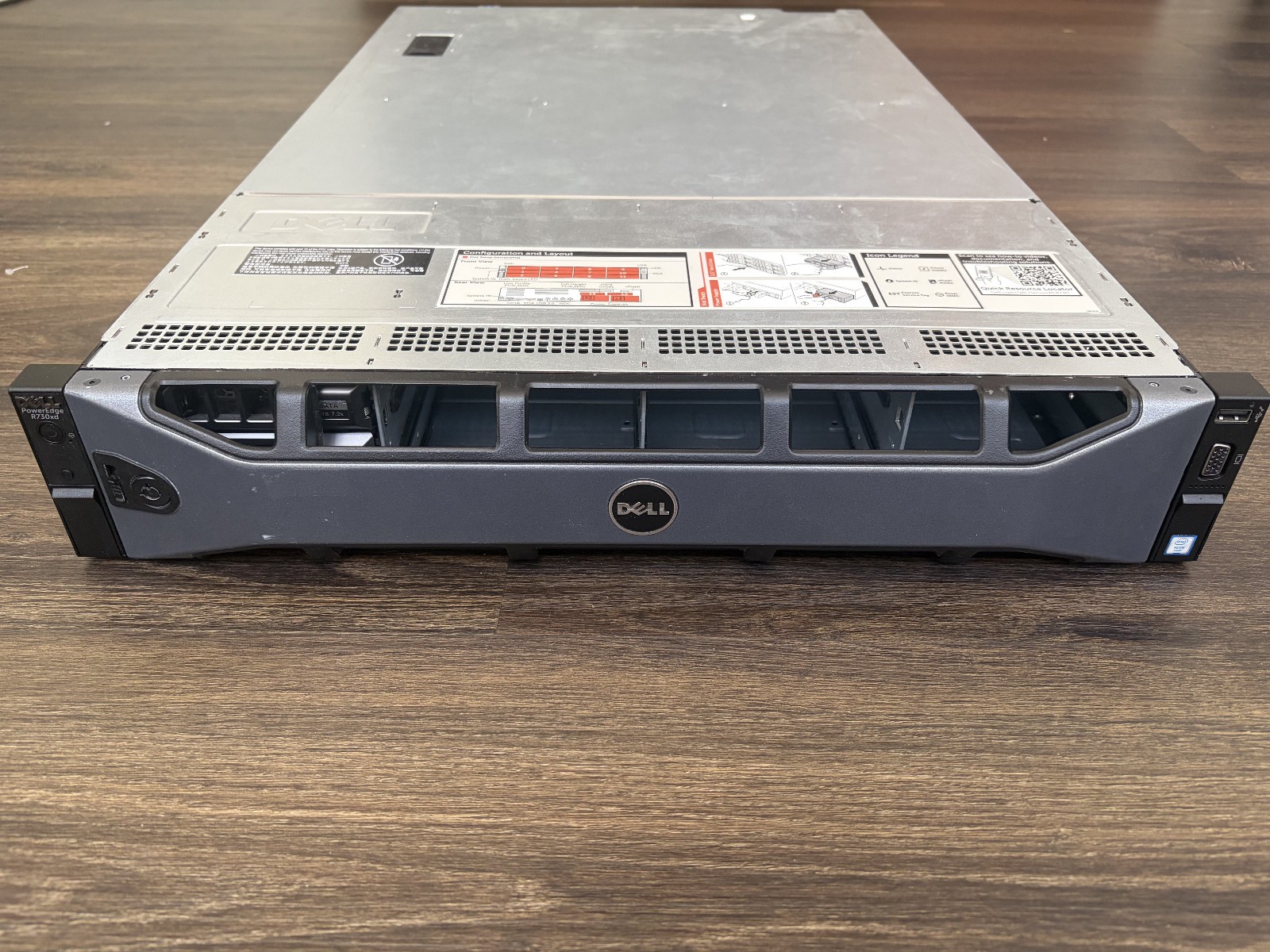 Dell R730xd LFF 12-Bay E5-2673 v4 2x10GbE HBA330 Rails TrueNAS Unraid Proxmox