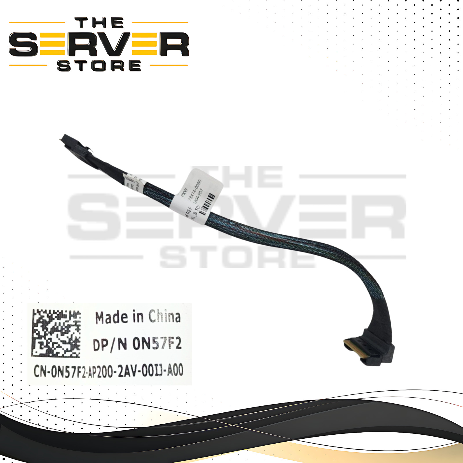 Dell PowerEdge R750 FCTRL_B to EXP_DST_SB1 2.5″ 24-Disk Hard Disk Cable 0N57F2