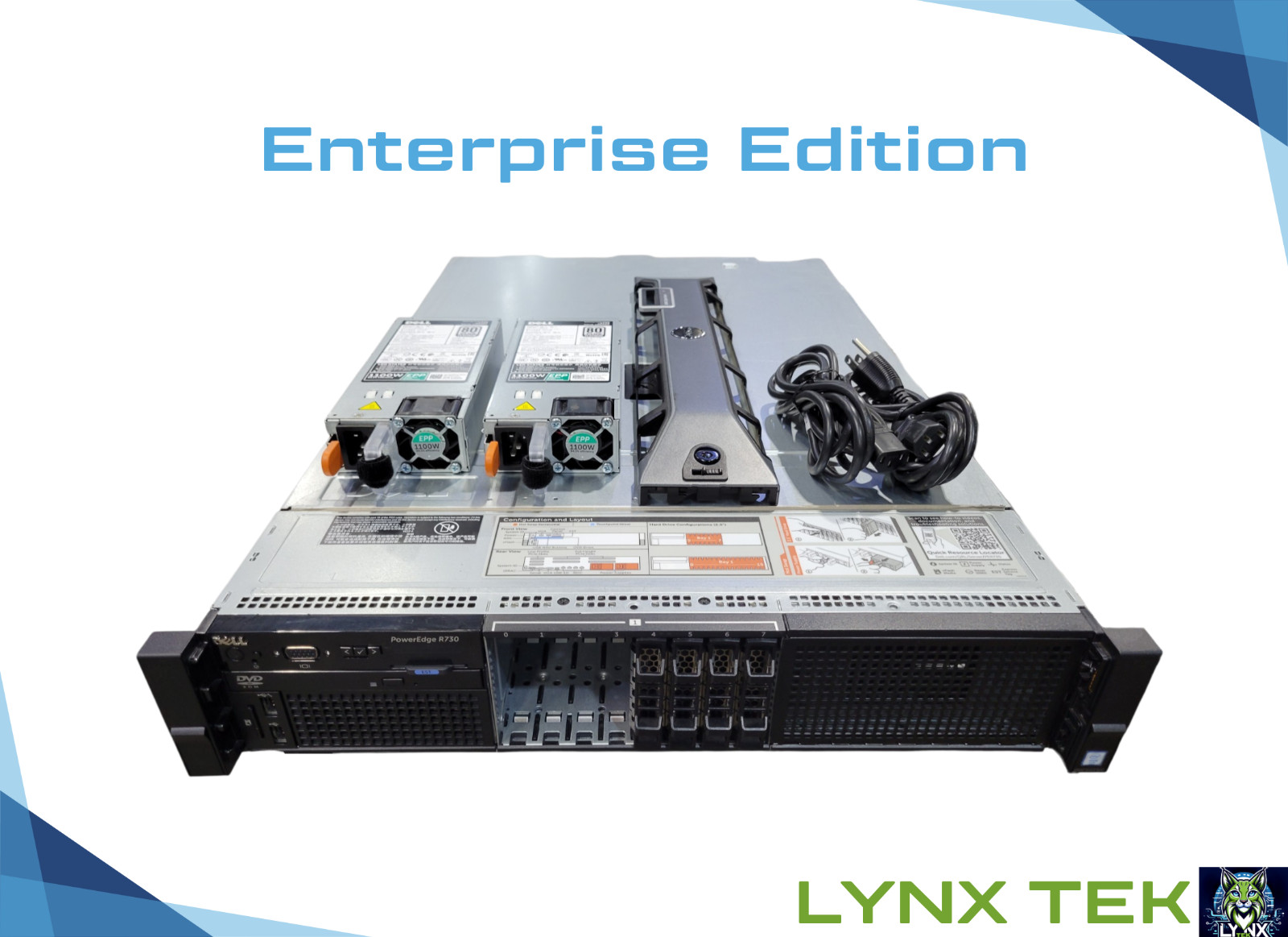 Dell PowerEdge R730 2x E5 2670v3 =24C H730 X550 8SFF 16GB MODs 2133P 1100W