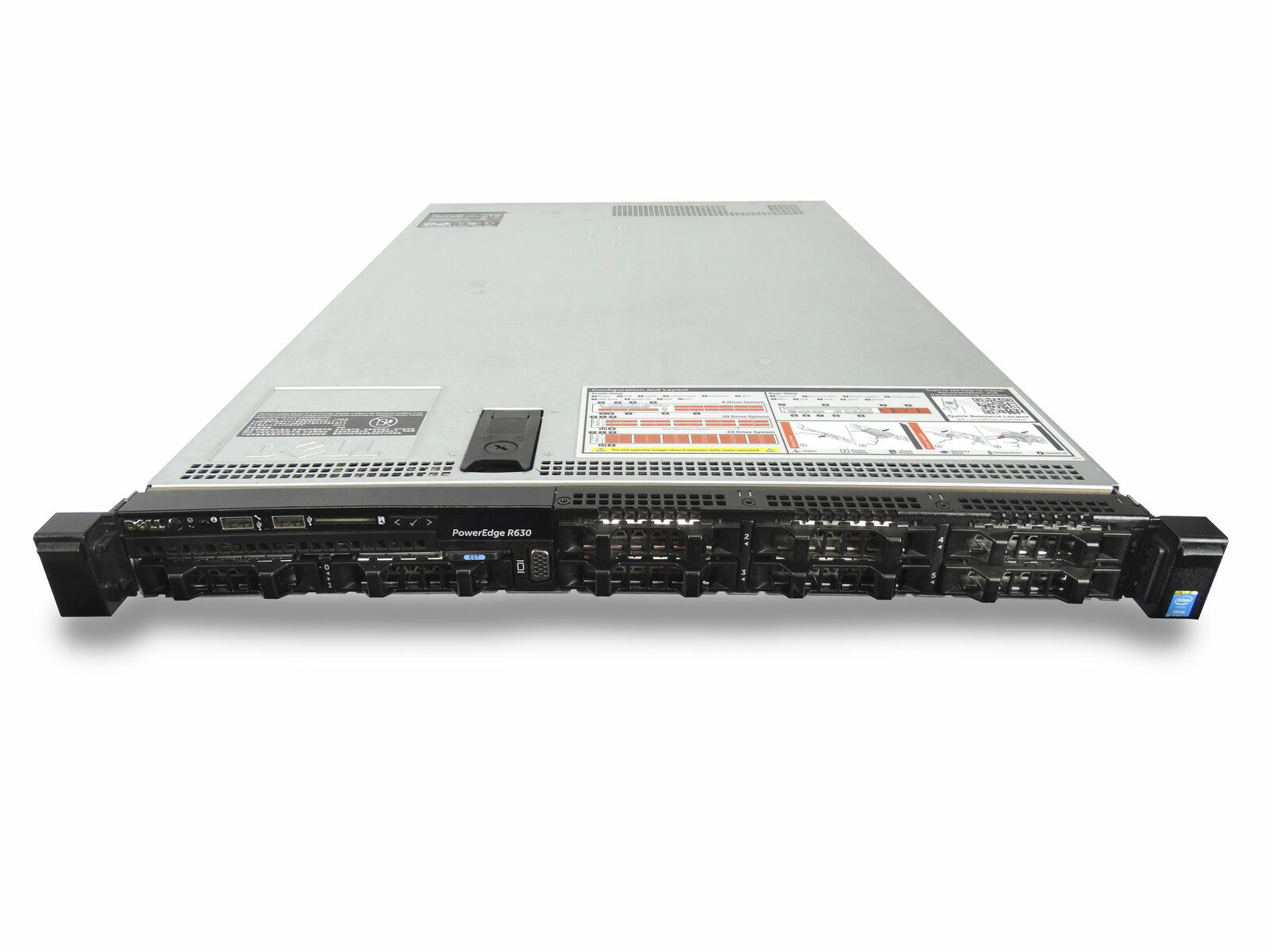 Dell PowerEdge R630 Server 2x E5-2640 V3 2.60GHz 8 Core 32GB RAM H330 600GB HDD