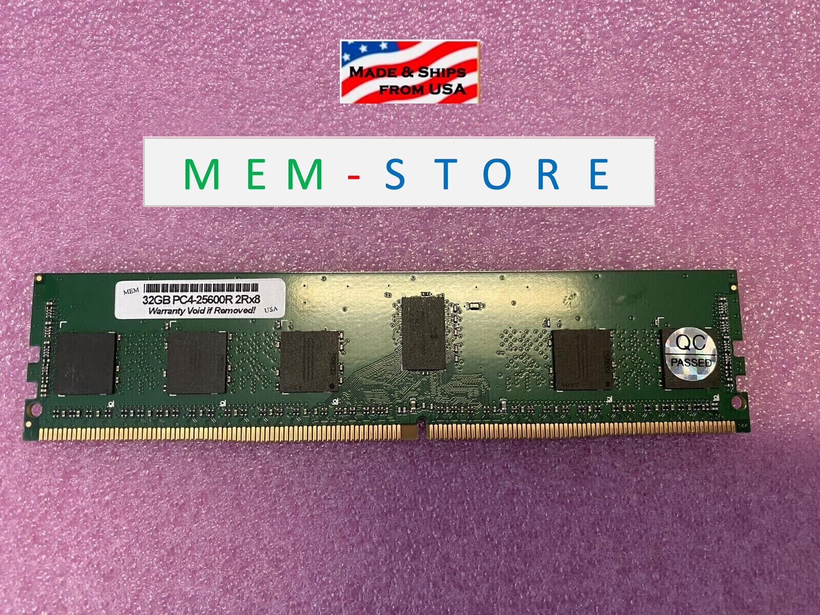 32GB Reg DIMM DDR4 3200MHz Memory RAM Compatible w/ Dell PowerEdge R750xa R740xd