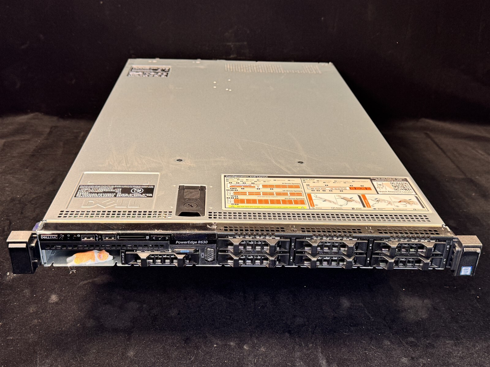 DELL POWEREDGE R630 8SFF 2x 14 CORE E5-2690V4 2.6GHz 16GB RAM 1x 2TB SATA S130