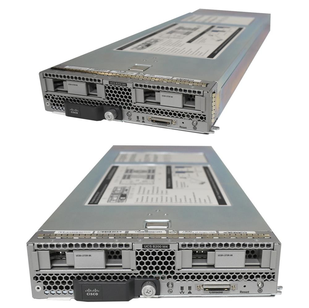 Cisco UCS B200 M4 Blade Server 2x Cooler Without Backplane 1xUCSB-MLOM-40G-03…