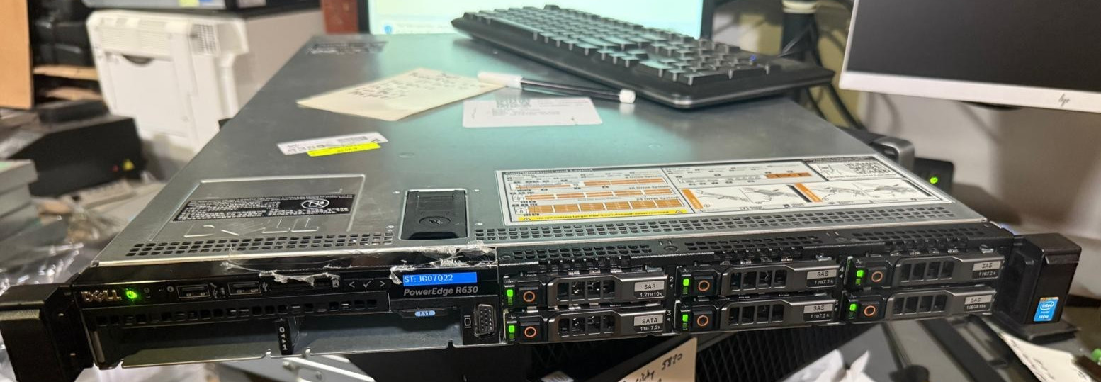 Dell PowerEdge R630 Server 2x XEON E5 2603V3 1.6GHz 24GB 1x 1.2TB 4x 1TB 146GB