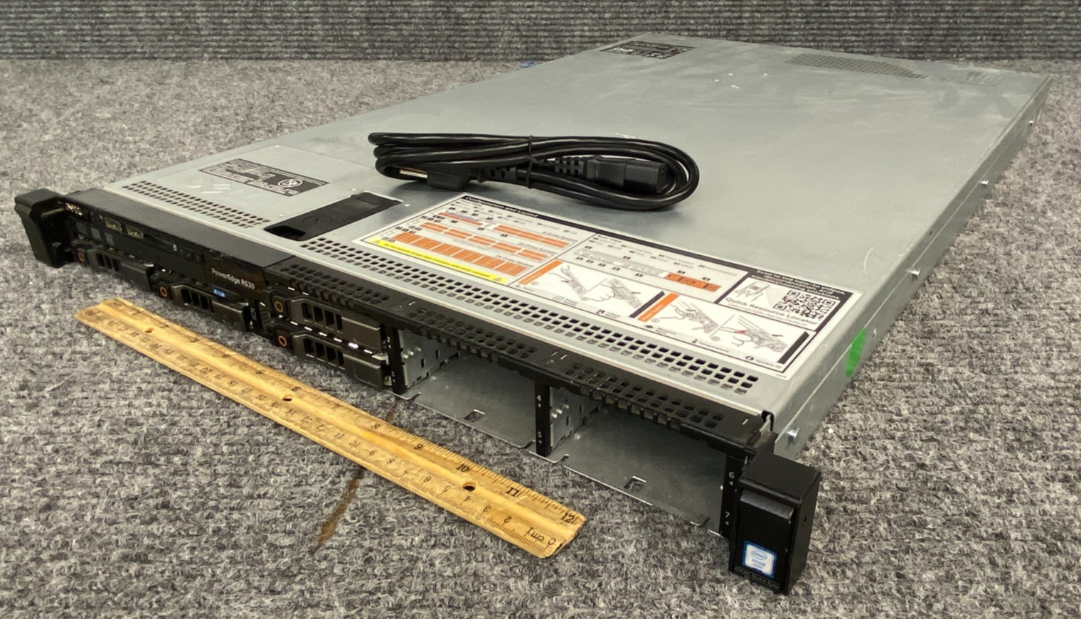Dell PowerEdge R630 Server w/ 2x Intel Xeon E5-2630 v3, 2TB HDD, RAID, 2x PSU