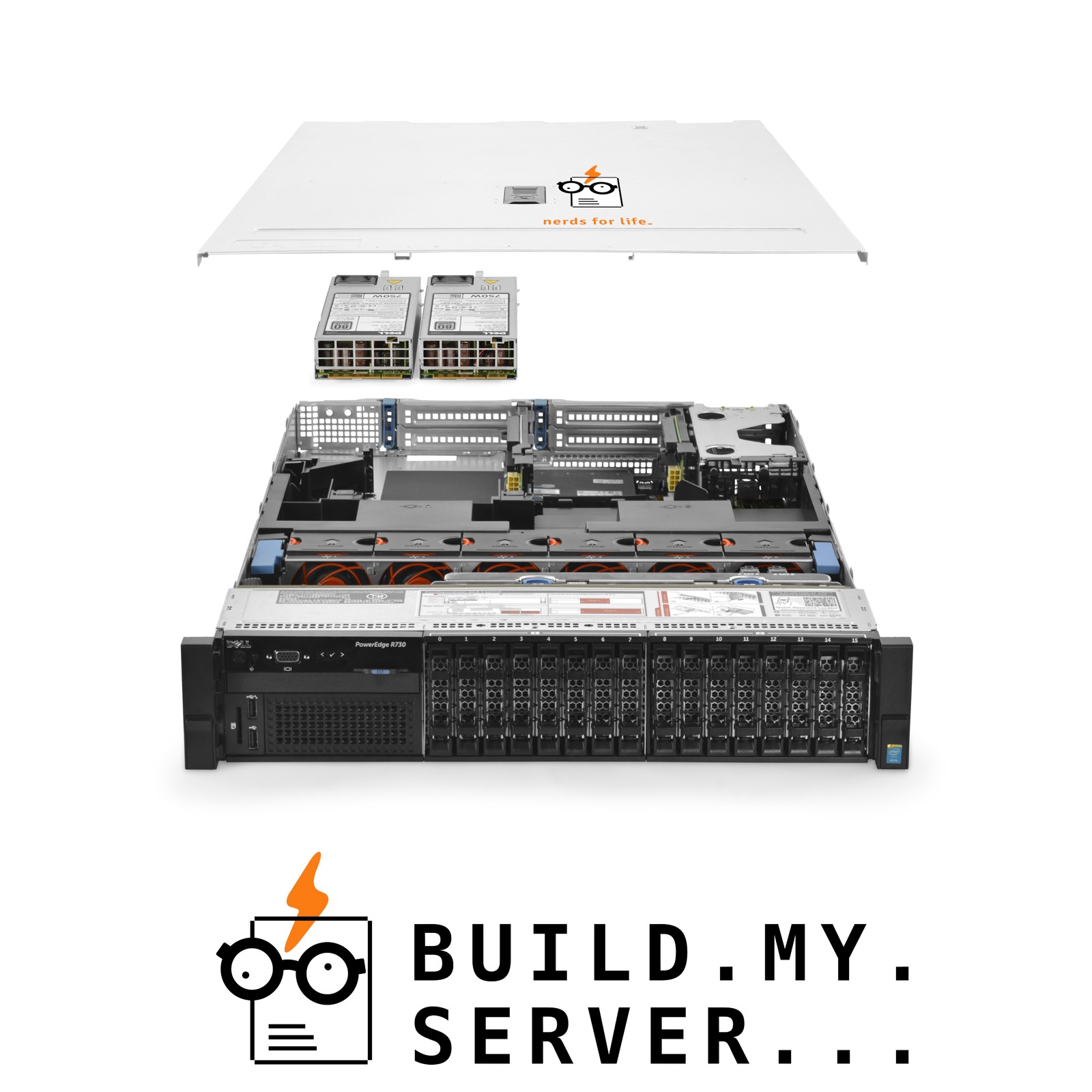 Dell PowerEdge R730 16-Bay SFF Server 2.50Ghz 24-Core 384GB RAM + 12x Caddies